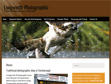 Tablet Screenshot of longworthphotographic.co.uk